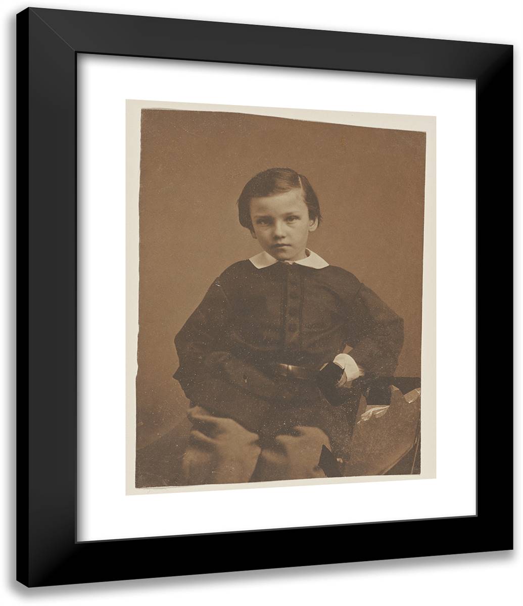 Fils D'Auguste Lefranc 20x24 Black Modern Wood Framed Art Print Poster by Nadar, Gaspard