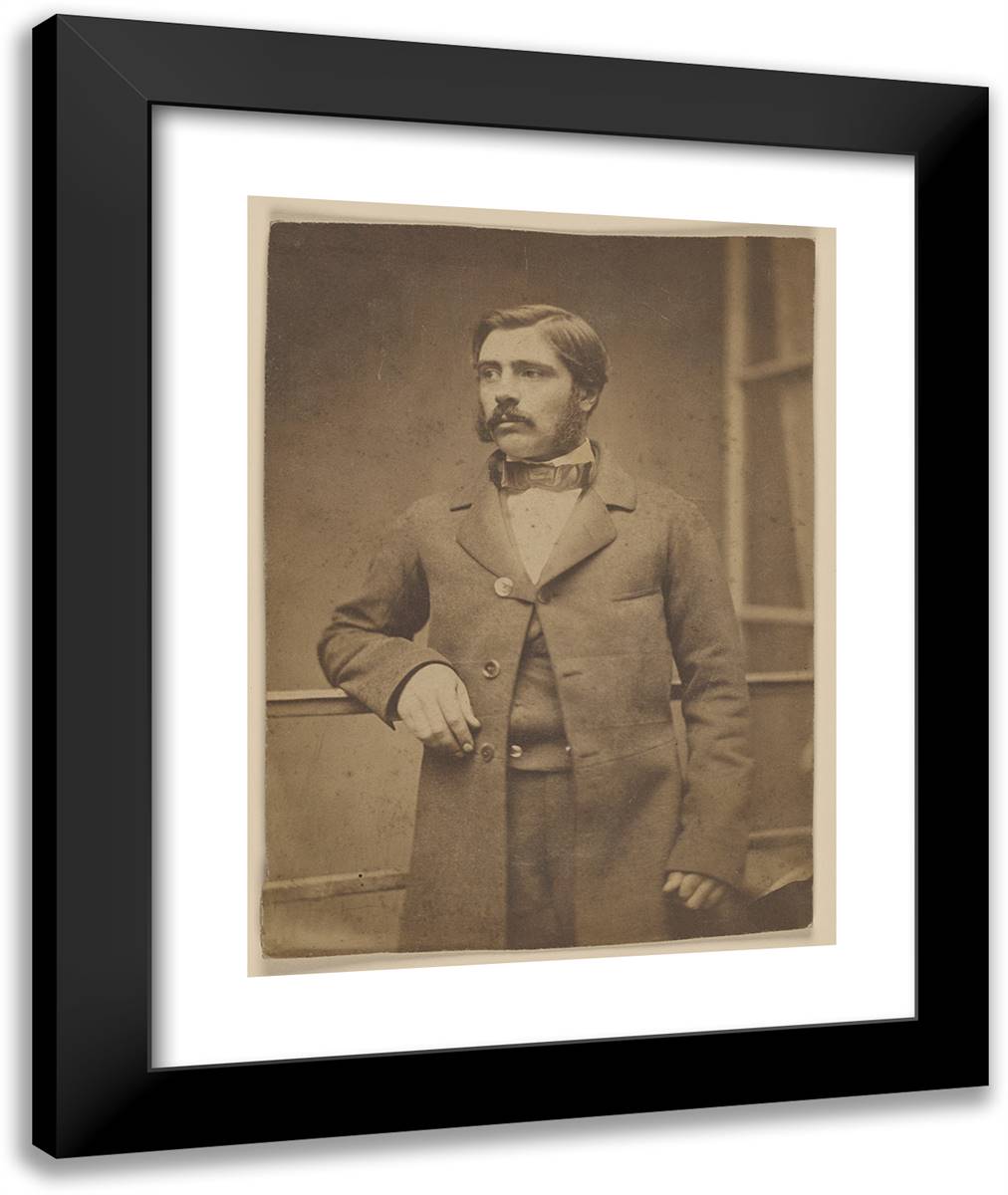 Georges Perrot, Directeur De L'Ecole Normale Superieure 20x24 Black Modern Wood Framed Art Print Poster by Nadar, Gaspard