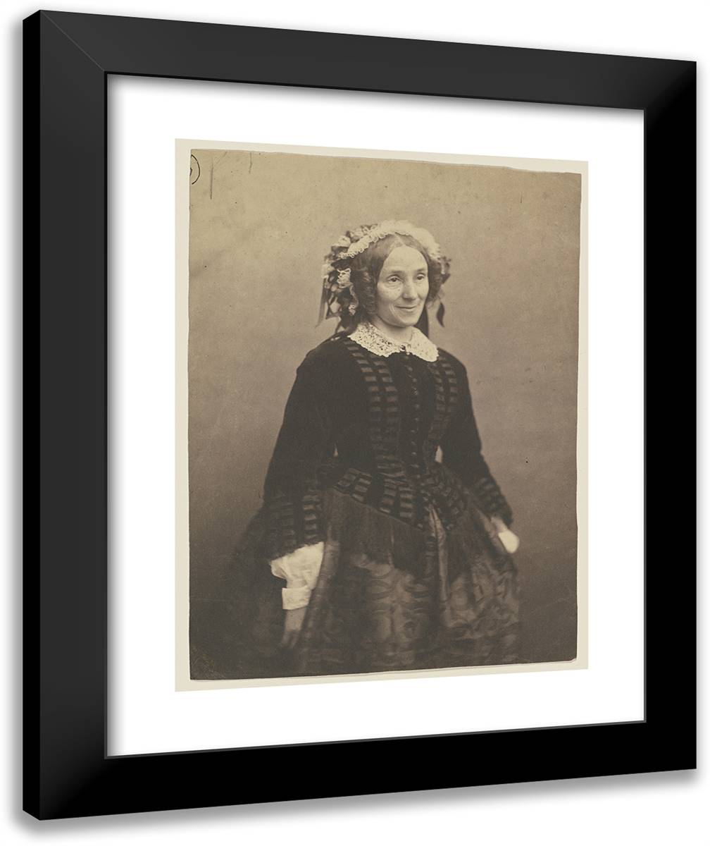 Mme Cremieux 20x24 Black Modern Wood Framed Art Print Poster by Nadar, Gaspard