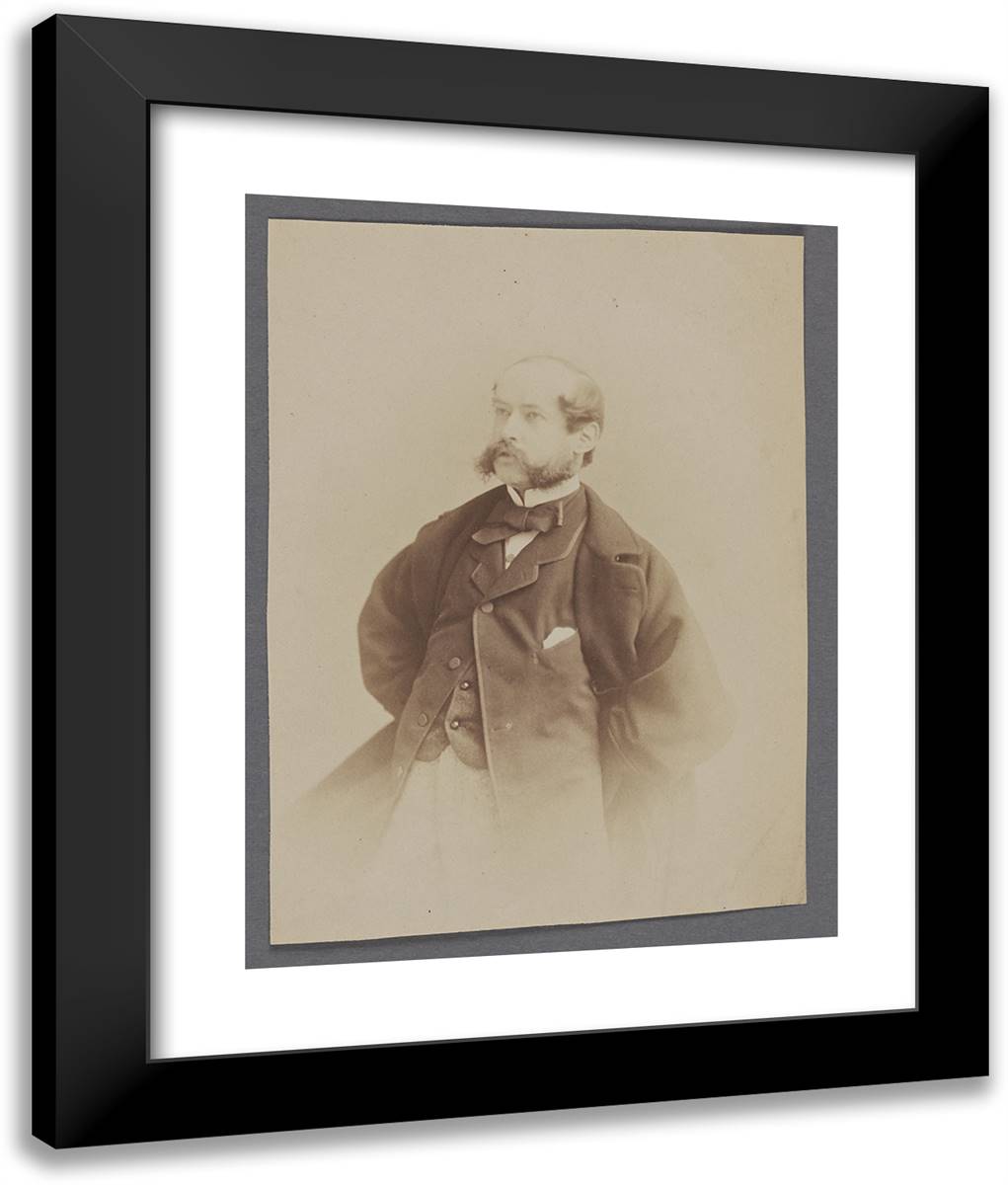 Moreau 20x24 Black Modern Wood Framed Art Print Poster by Nadar, Gaspard