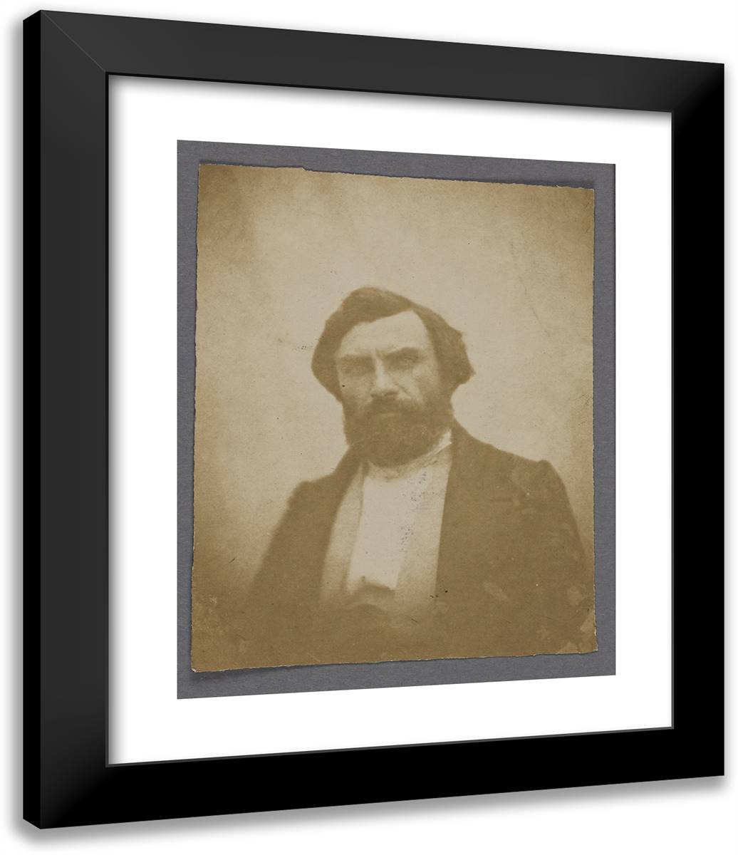 Ottin 20x24 Black Modern Wood Framed Art Print Poster by Nadar, Gaspard