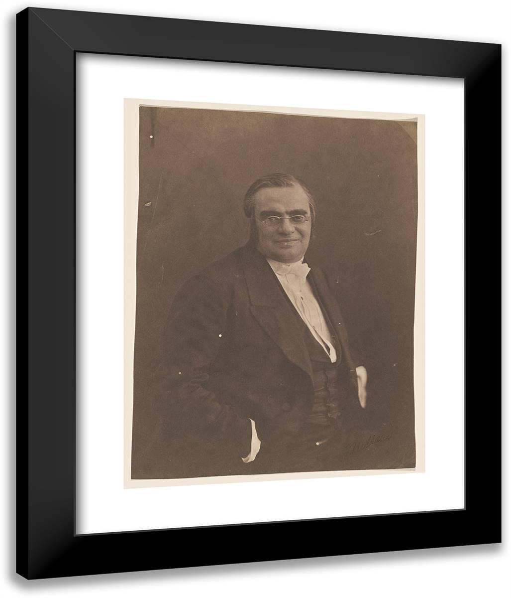 Pol(Ydore) Millaud 20x24 Black Modern Wood Framed Art Print Poster by Nadar, Gaspard