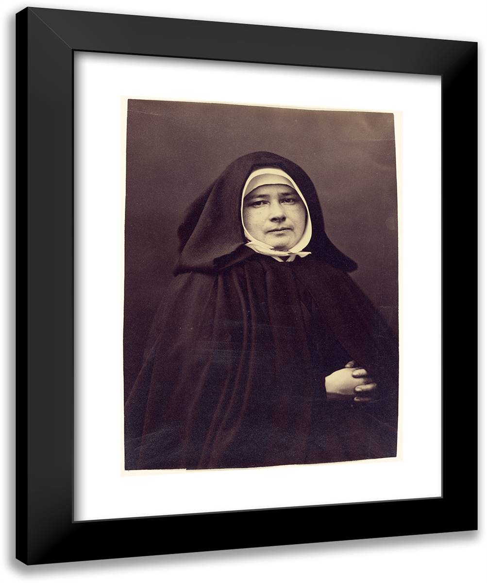Little Sisters of the Poor 20x24 Black Modern Wood Framed Art Print Poster by Nadar, Gaspard