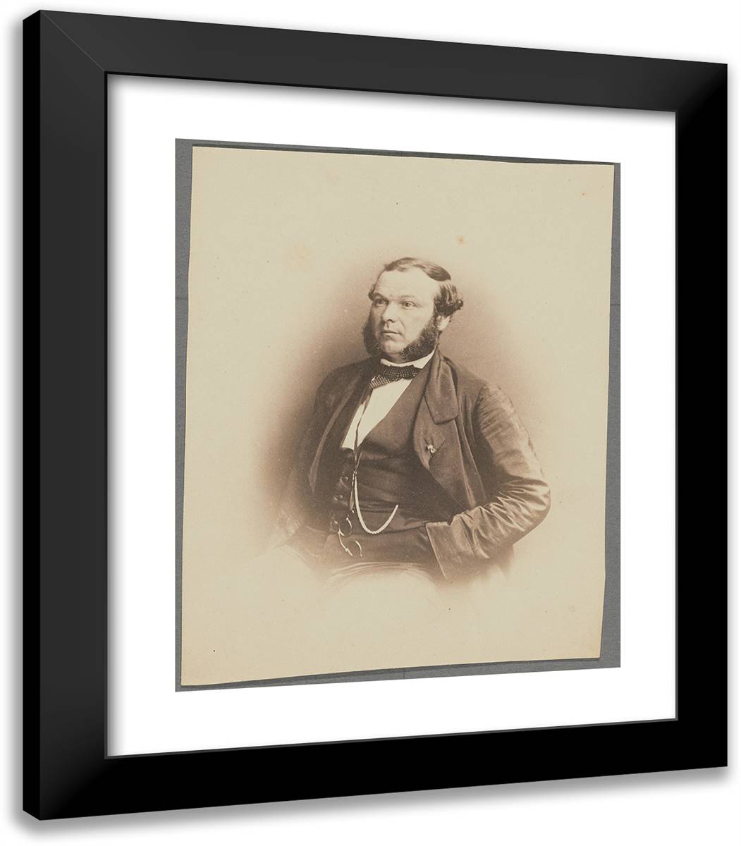 Wurtz 20x23 Black Modern Wood Framed Art Print Poster by Nadar, Gaspard