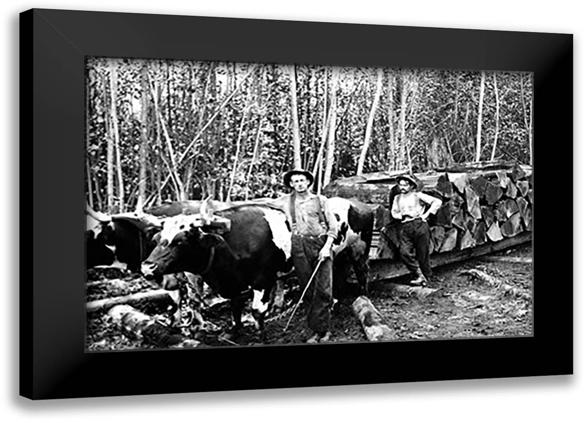 Hard Way 22x16 Black Modern Wood Framed Art Print Poster by Kinsey, Clark