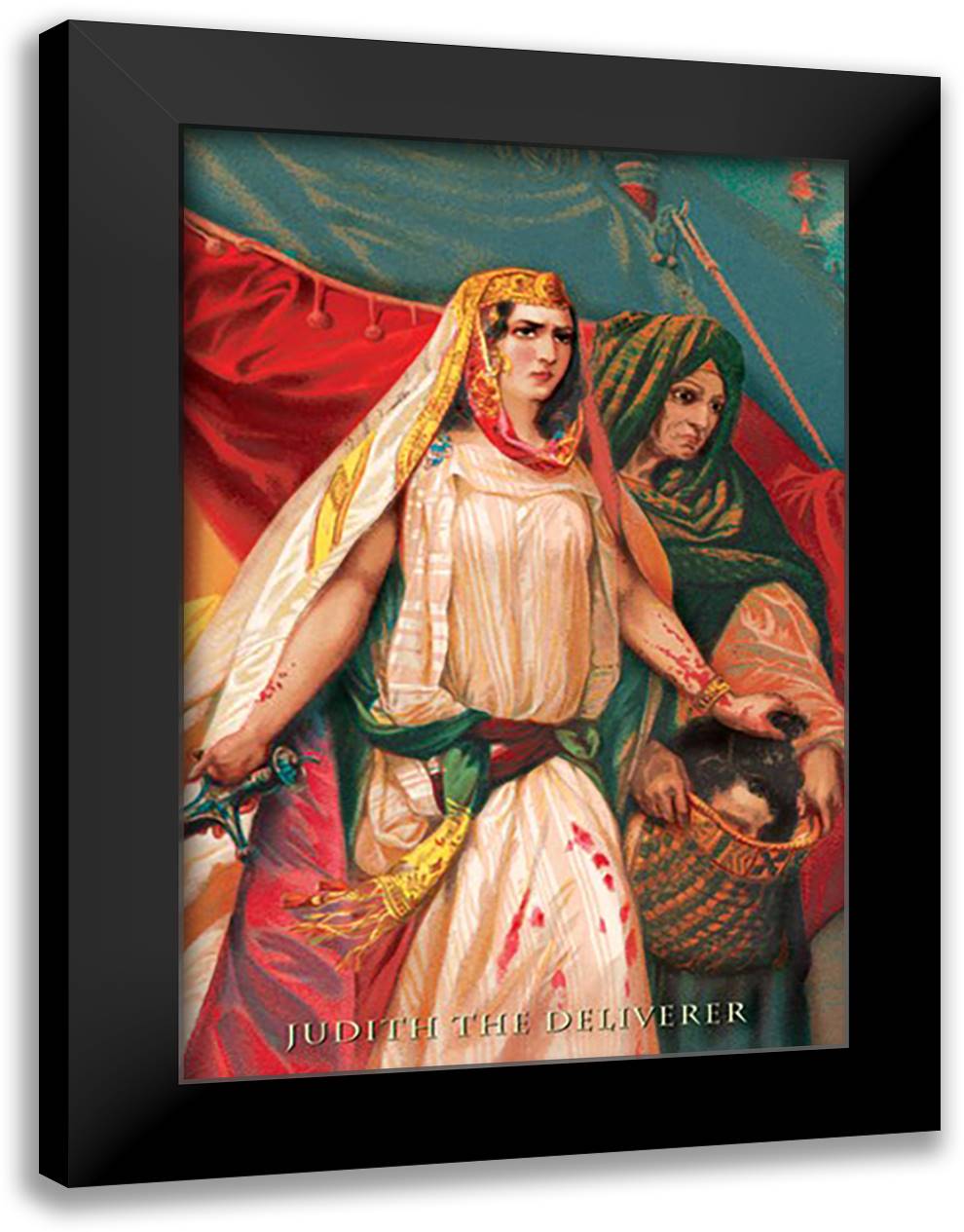 Finding of a Leader 16x22 Black Modern Wood Framed Art Print Poster