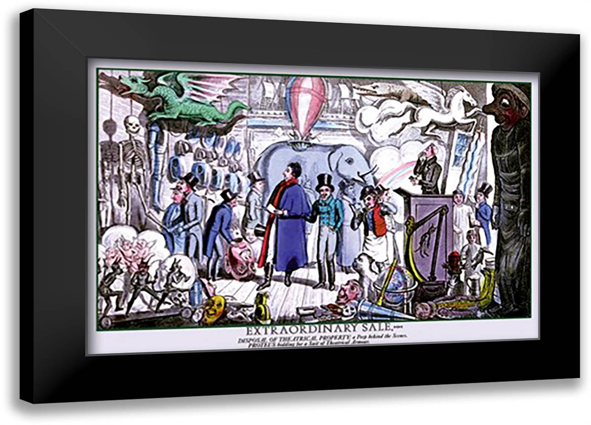 Extraordinary Sale 22x16 Black Modern Wood Framed Art Print Poster by Egan, Pierce