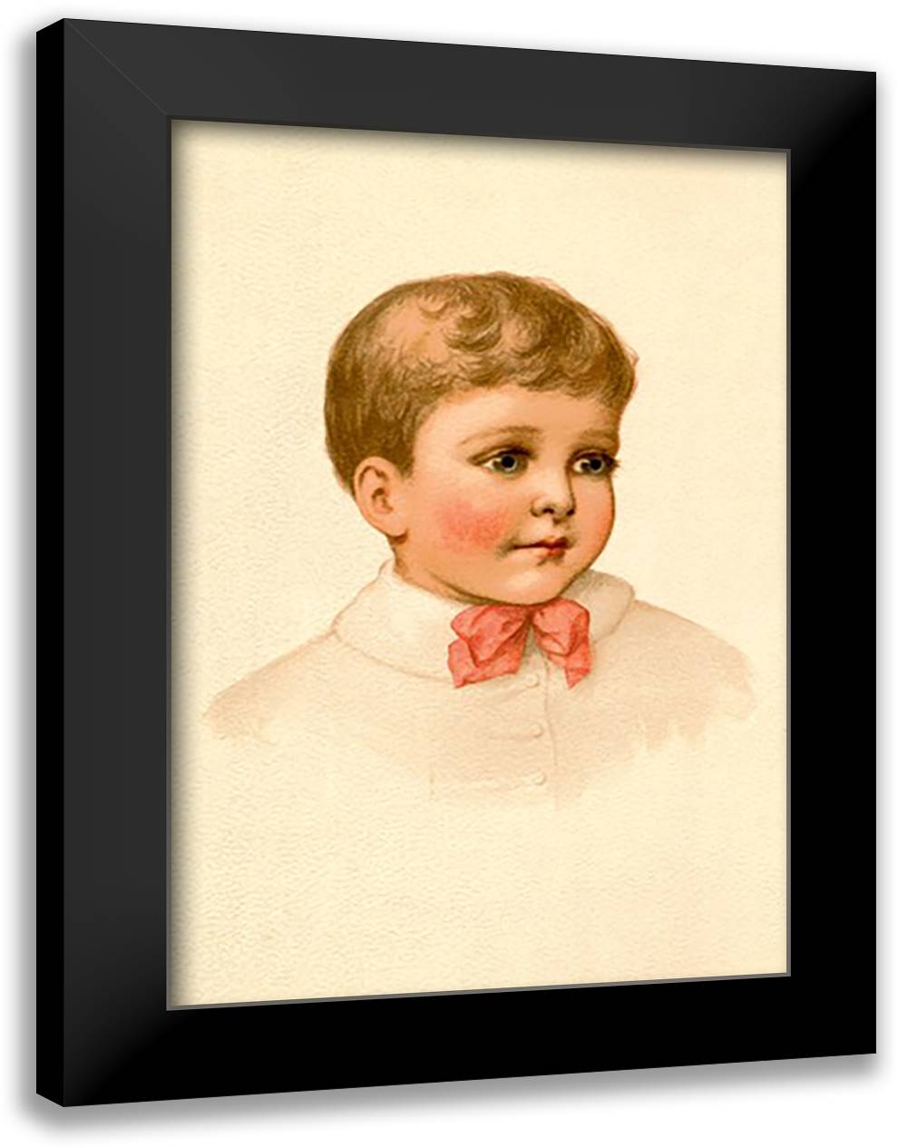 Sweet Daniel 16x22 Black Modern Wood Framed Art Print Poster by Waugh, Ida