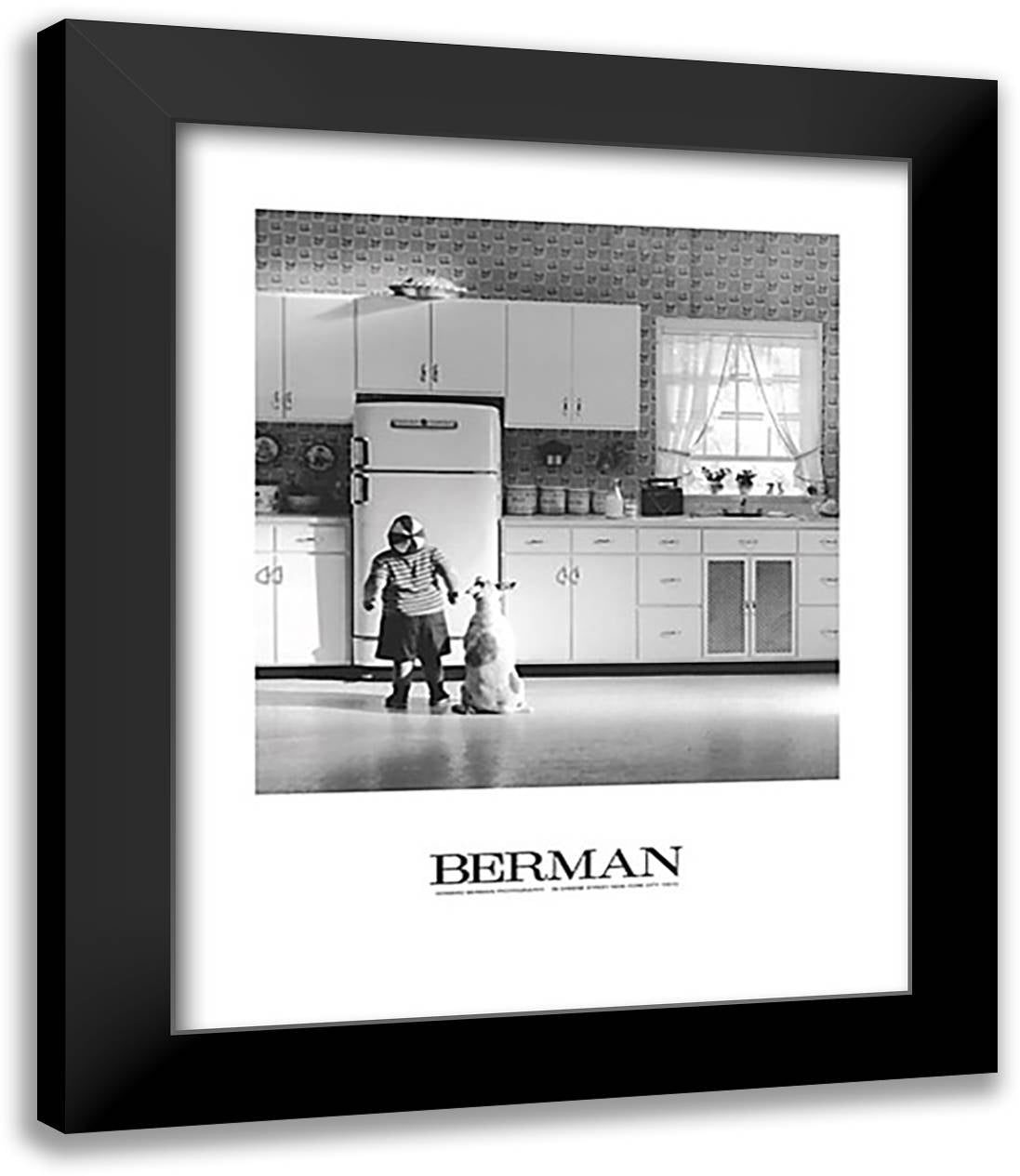 Pie in the Sky 26x32 Black Modern Wood Framed Art Print Poster by Berman, Howard