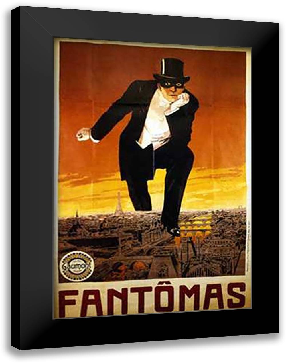 Phantom of the Opera 28x40 Black Modern Wood Framed Art Print Poster by Bettmann-Corbis
