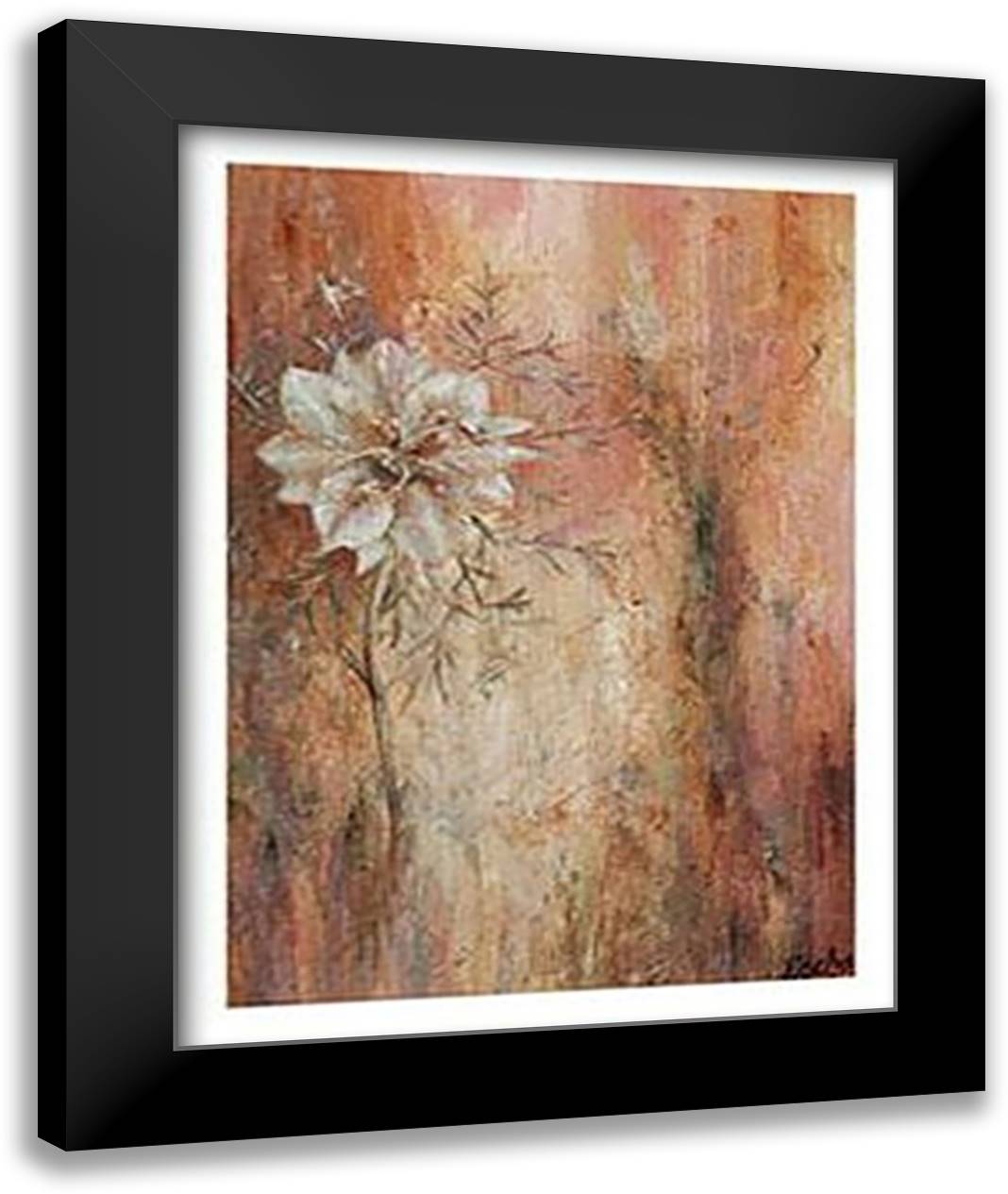 Nigella I 16x20 Black Modern Wood Framed Art Print Poster by Bogerd, Escha Van Den
