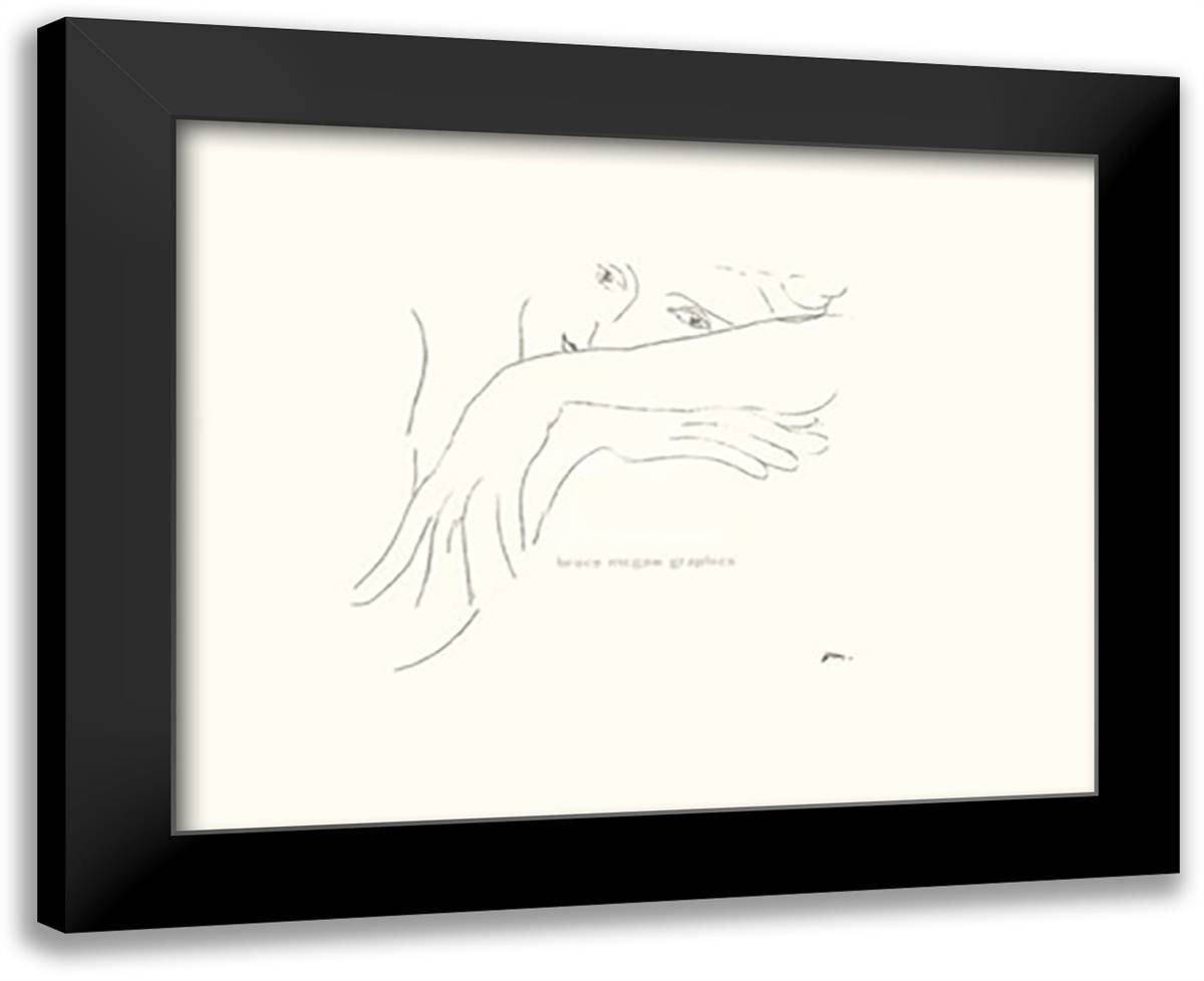 Handkerchief (embossed) 18x15 Black Modern Wood Framed Art Print Poster by Matisse, Henri