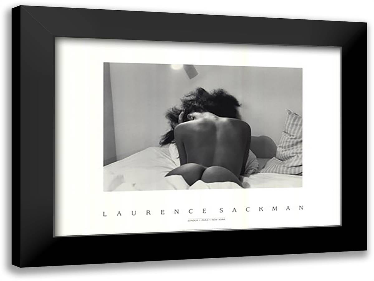 Laurence Sackman I 32x24 Black Modern Wood Framed Art Print Poster by Sackman, Laurence
