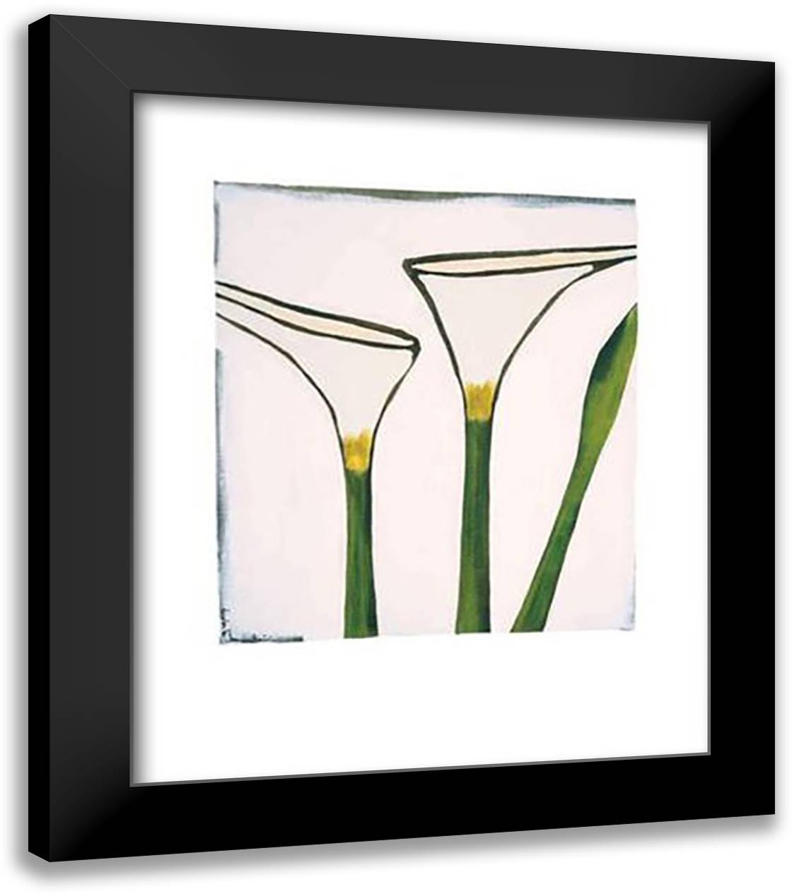 Arum 2003 28x36 Black Modern Wood Framed Art Print Poster by Benic, Le Beuan