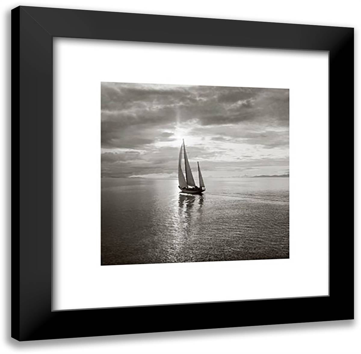 Destiny 20x20 Black Modern Wood Framed Art Print Poster by Krantz, Ray