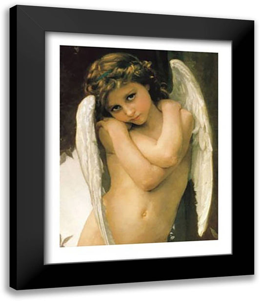Cupidon 15x18 Black Modern Wood Framed Art Print Poster by Bouguereau, William Adolphe