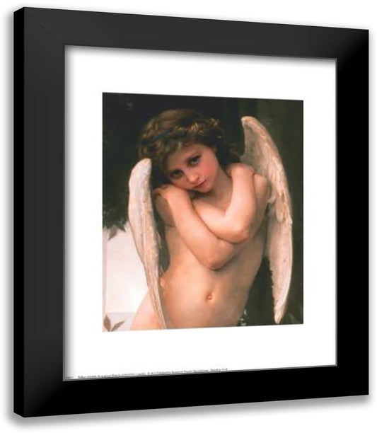 Cupidon 15x18 Black Modern Wood Framed Art Print Poster by Bouguereau, William Adolphe