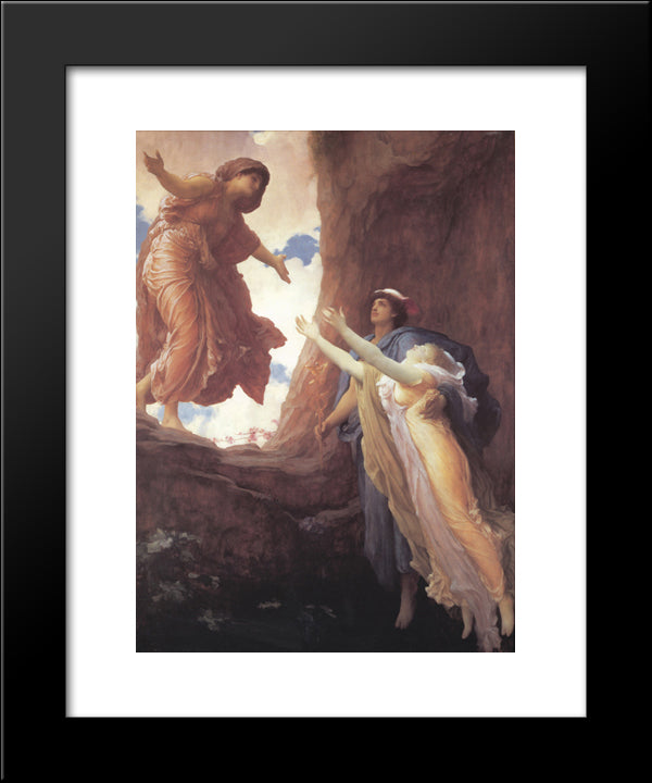 Return Of Persephone 20x24 Black Modern Wood Framed Art Print Poster by Leighton, Frederic