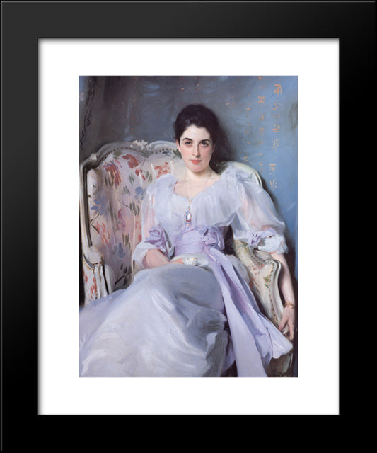 Lady Agnew 20x24 Black Modern Wood Framed Art Print Poster by Sargent, John Singer