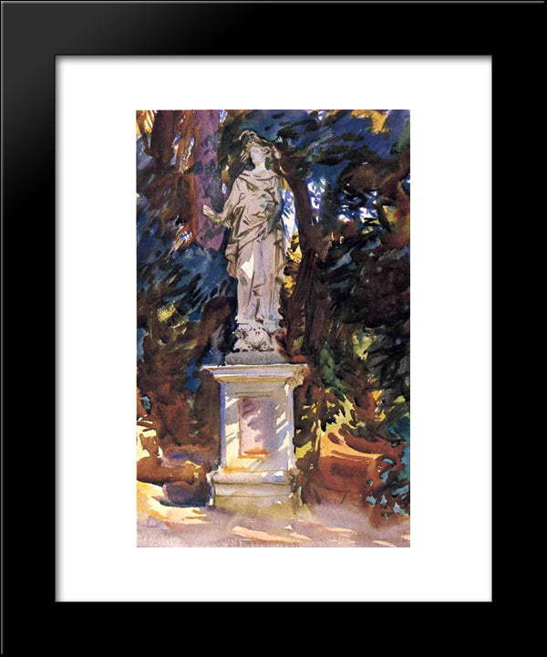 Boboli 20x24 Black Modern Wood Framed Art Print Poster by Sargent, John Singer