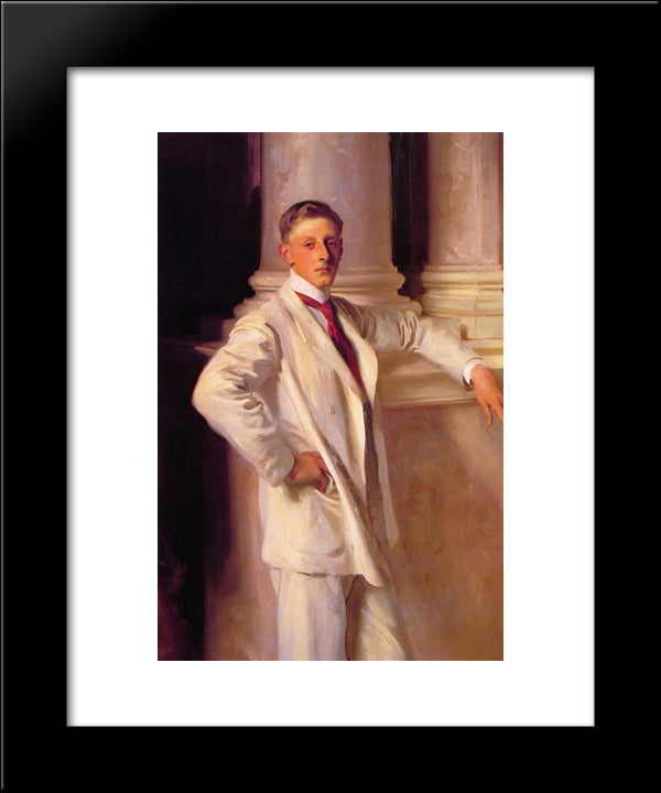 Lord Dalhousie 20x24 Black Modern Wood Framed Art Print Poster by Sargent, John Singer