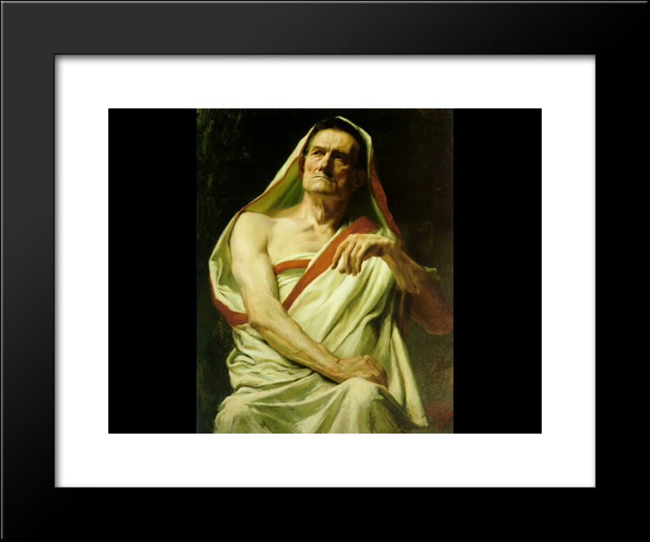The Senator 20x24 Black Modern Wood Framed Art Print Poster by Goldie, Charles
