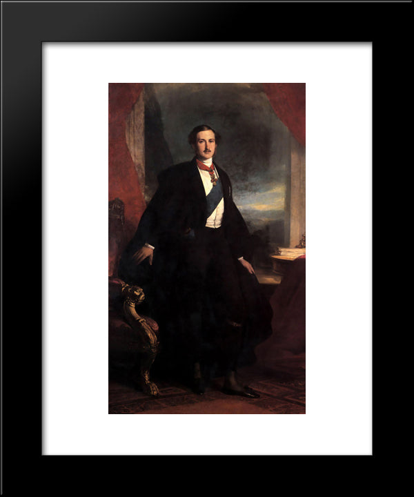 Prince Albert 20x24 Black Modern Wood Framed Art Print Poster by Winterhalter, Franz Xaver