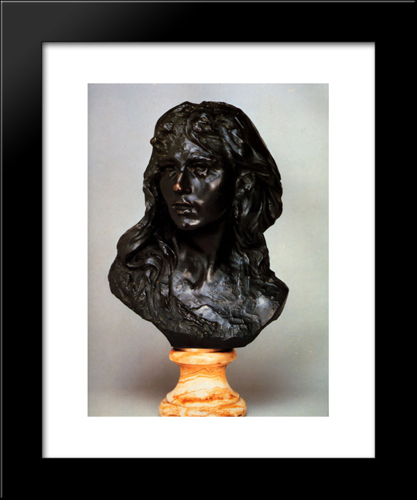Camille Claudel 20x24 Black Modern Wood Framed Art Print Poster by Rodin, Auguste