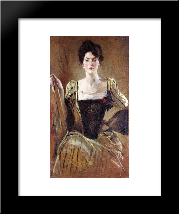 The Green Gown 20x24 Black Modern Wood Framed Art Print Poster by Alexander, John White