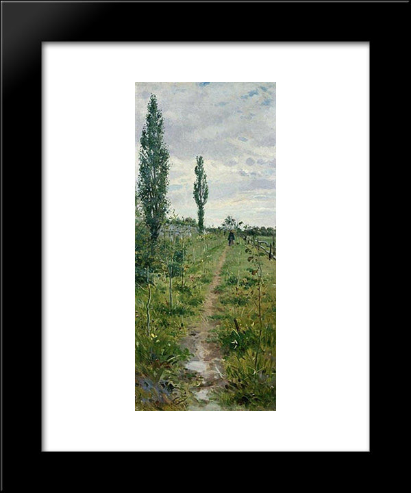 Summer 20x24 Black Modern Wood Framed Art Print Poster by Makovsky, Vladimir