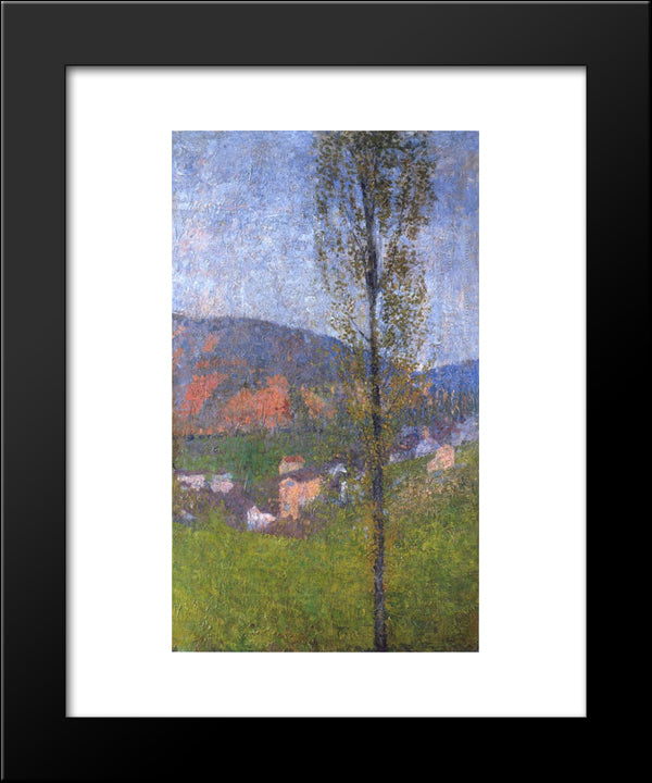 Labastide Du Vert 20x24 Black Modern Wood Framed Art Print Poster by Martin, Henri
