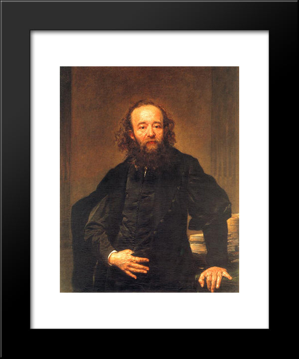 Serafinski 20x24 Black Modern Wood Framed Art Print Poster by Matejko, Jan