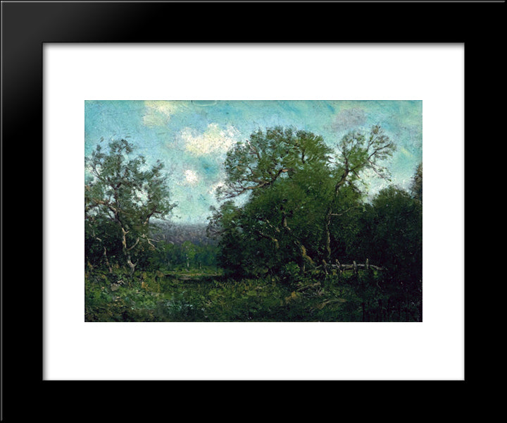 Landscape 20x24 Black Modern Wood Framed Art Print Poster by Onderdonk, Robert Julian