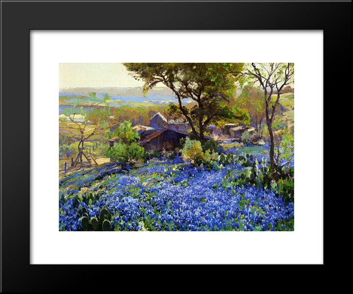 The Quarry 20x24 Black Modern Wood Framed Art Print Poster by Onderdonk, Robert Julian