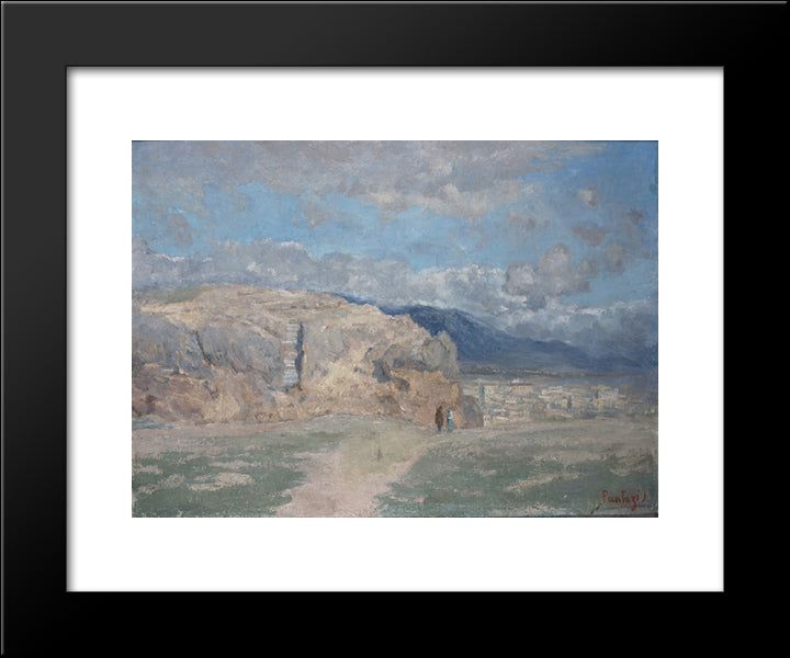 Supreme Court 20x24 Black Modern Wood Framed Art Print Poster by Pantazis, Pericles