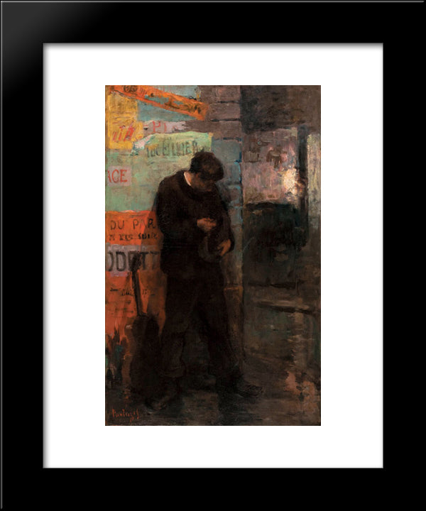 Mauvaise Recette 20x24 Black Modern Wood Framed Art Print Poster by Pantazis, Pericles