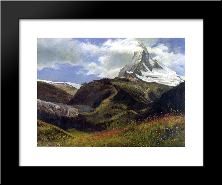 Grunewald 20x24 Black Modern Wood Framed Art Print Poster by Bierstadt, Albert