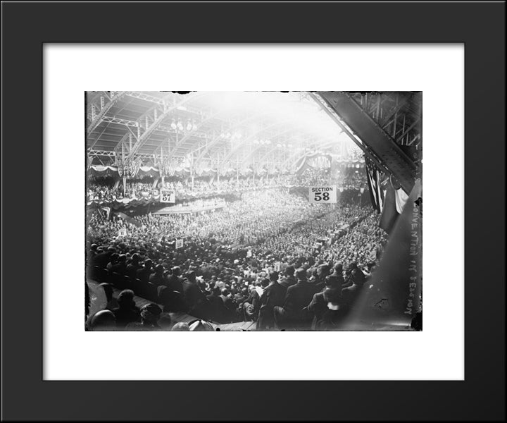 1912 Republican National Convention 20x24 Black Modern Wood Framed Art Print Poster