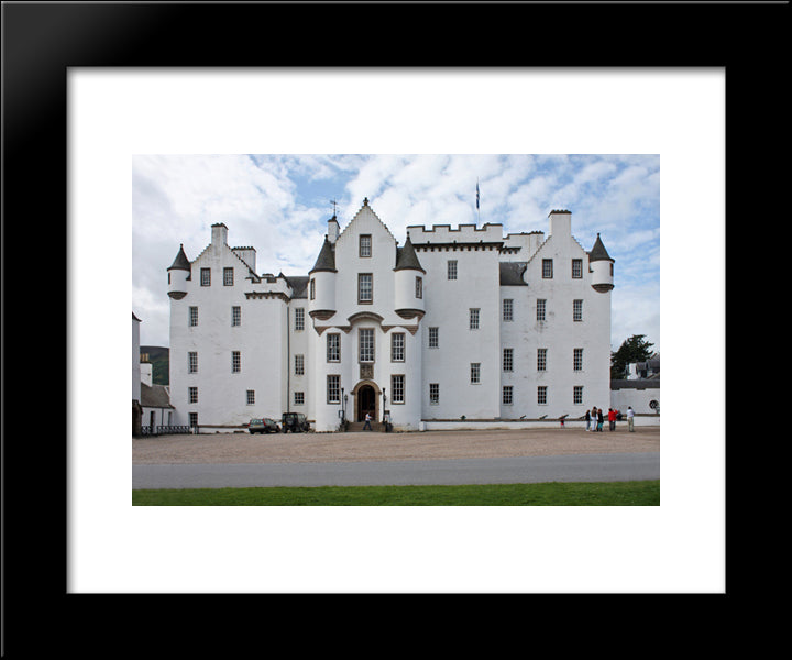 Blair Castle 20x24 Black Modern Wood Framed Art Print Poster