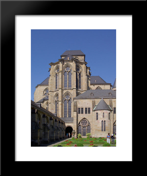 Church Of Our Lady (Trier) 20x24 Black Modern Wood Framed Art Print Poster