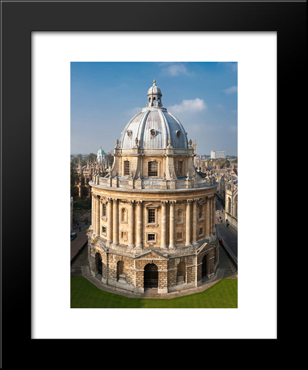 The Radcliffe Camera, Oxford, England 20x24 Black Modern Wood Framed Art Print Poster