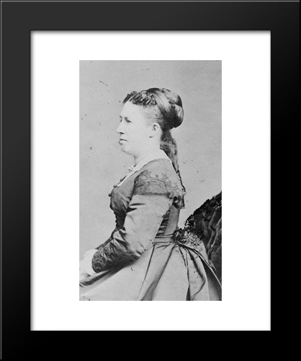 Mrs. Grant 20x24 Black Modern Wood Framed Art Print Poster by Library of Congress