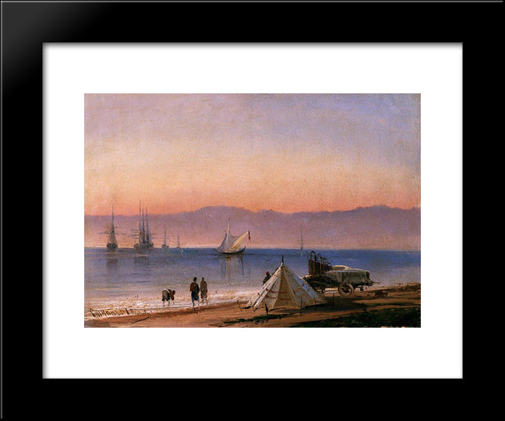 Sinop. Turkey 20x24 Black Modern Wood Framed Art Print Poster by Bogolyubov, Alexey