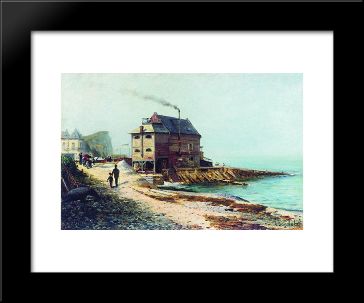 Vel. Normandy 20x24 Black Modern Wood Framed Art Print Poster by Bogolyubov, Alexey