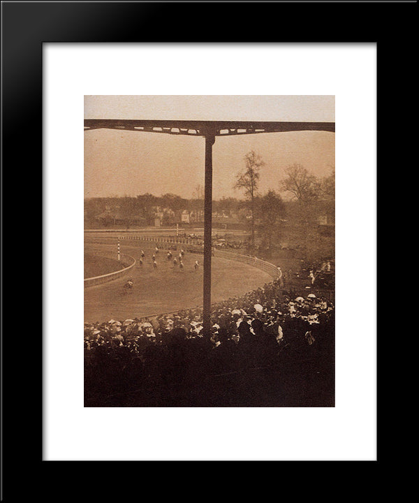 Going To The Start 20x24 Black Modern Wood Framed Art Print Poster by Stieglitz, Alfred