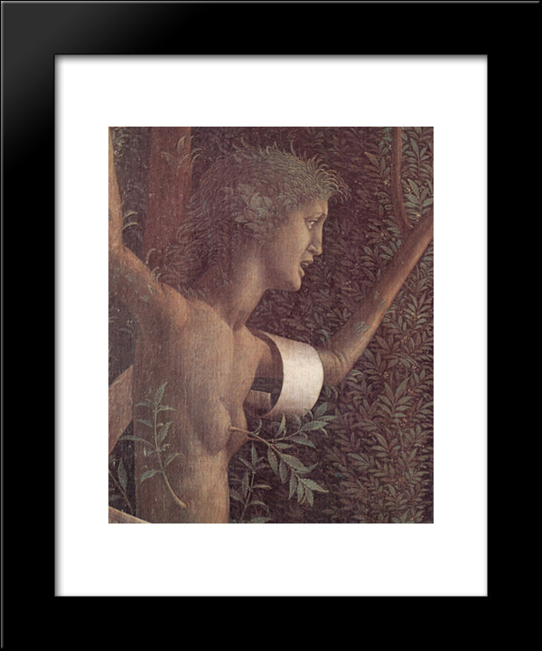 The Victory Of Virtue 20x24 Black Modern Wood Framed Art Print Poster by Mantegna, Andrea