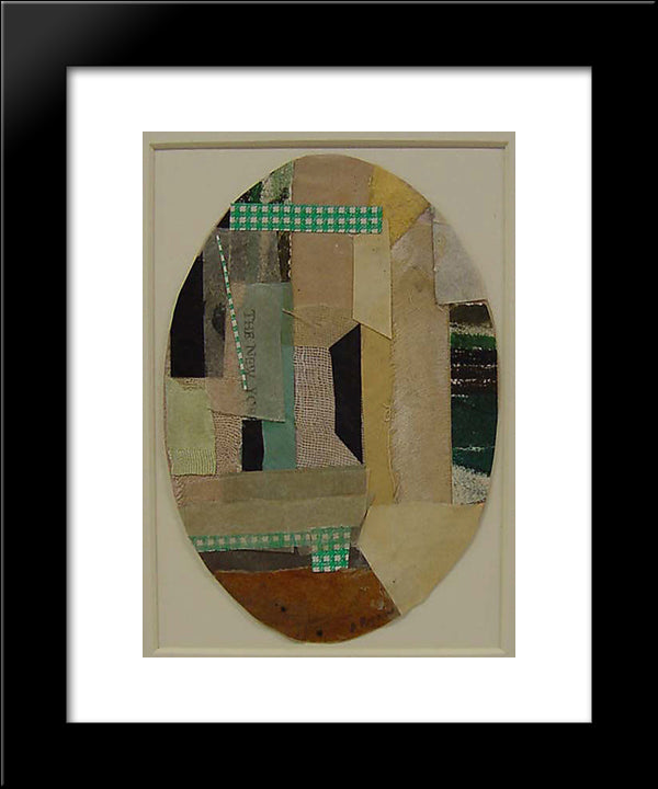 Number 22 20x24 Black Modern Wood Framed Art Print Poster by Ryan, Anne