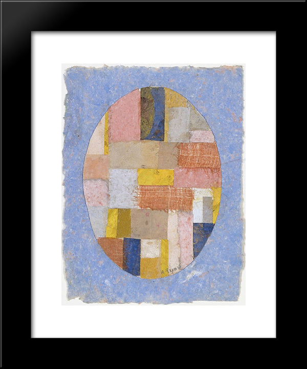 Number 453 20x24 Black Modern Wood Framed Art Print Poster by Ryan, Anne