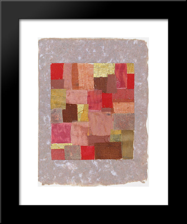 Number 587 20x24 Black Modern Wood Framed Art Print Poster by Ryan, Anne