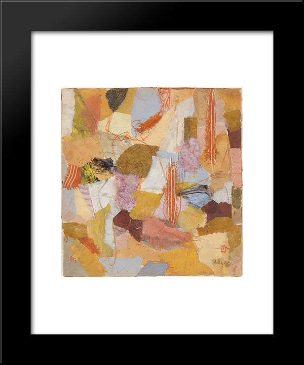 Number 650 20x24 Black Modern Wood Framed Art Print Poster by Ryan, Anne